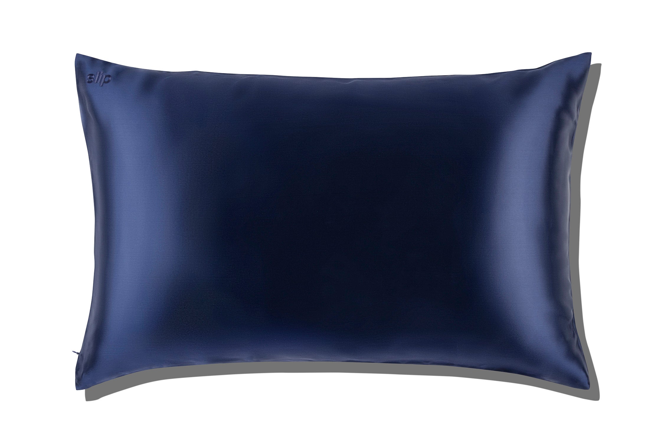 Slip Queen Zippered Pillowcase taie d’oreiller navy 51x76