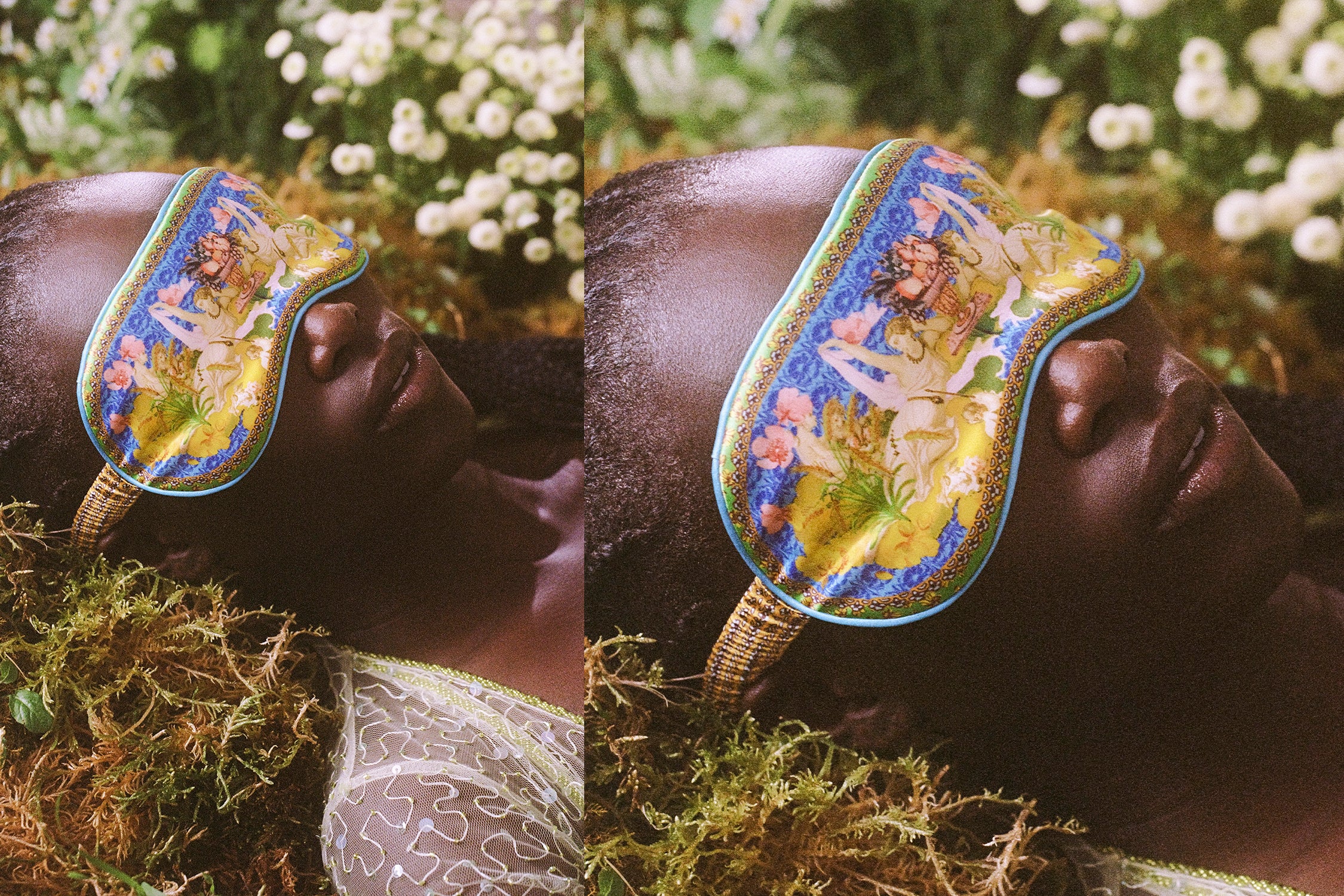 Slip Zodiac Virgo masque de nuit soie vierge