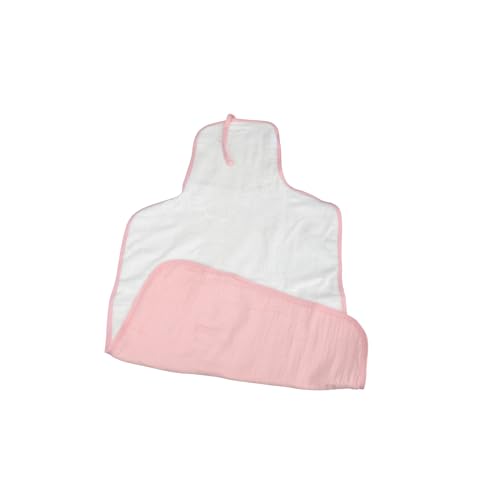 Promo Linge Matelas à Langer Nomade 44x75cm rose gaze coton