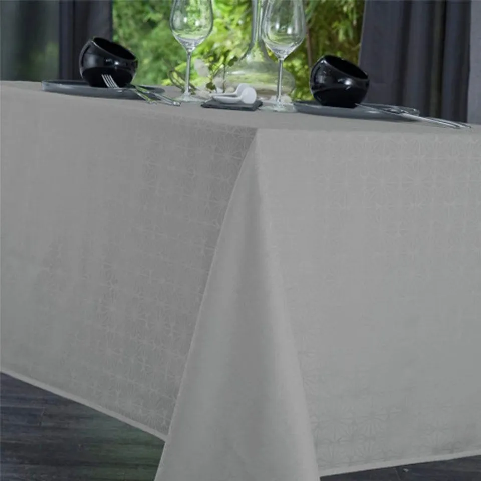 Lingorama Nydel Venezia nappe rectangle chamois étoiles
