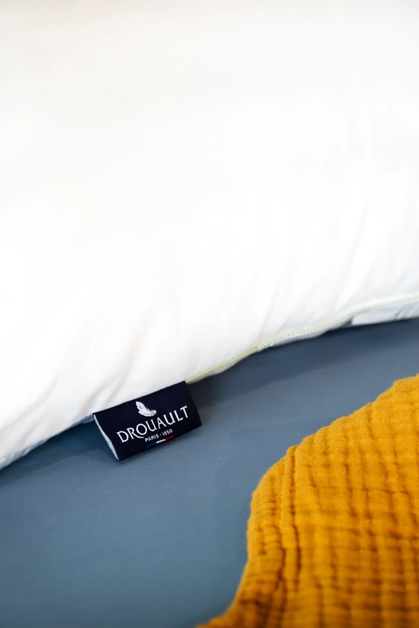 Abadie Mogulev oreiller duvet canard medium anti-acariens