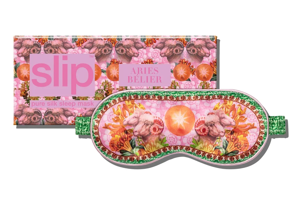 Slip Sleep Mask masque de nuit soie Aries Bélier