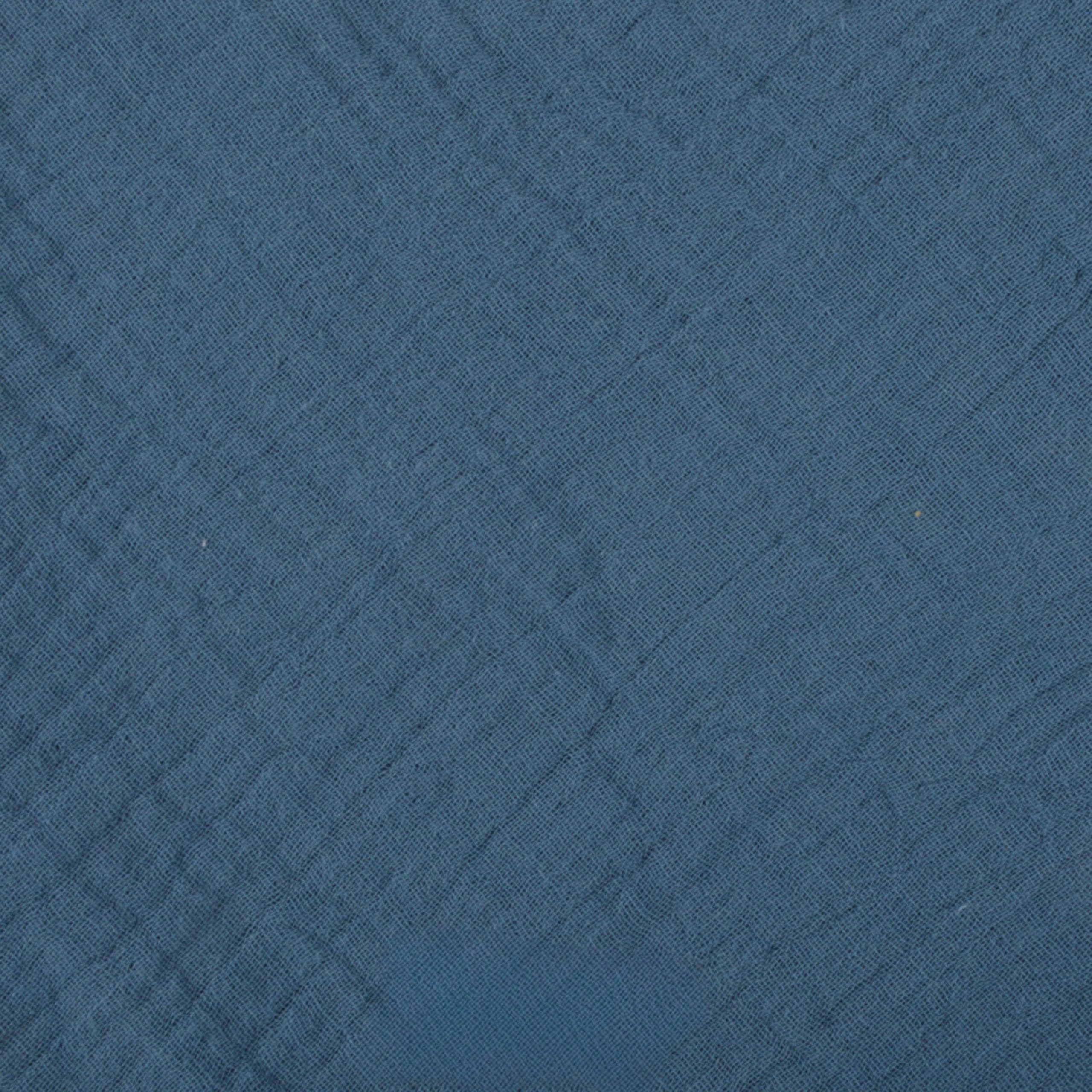 Promo Linge Draps Housse drap-housse bébé 60x120cm bleu coton