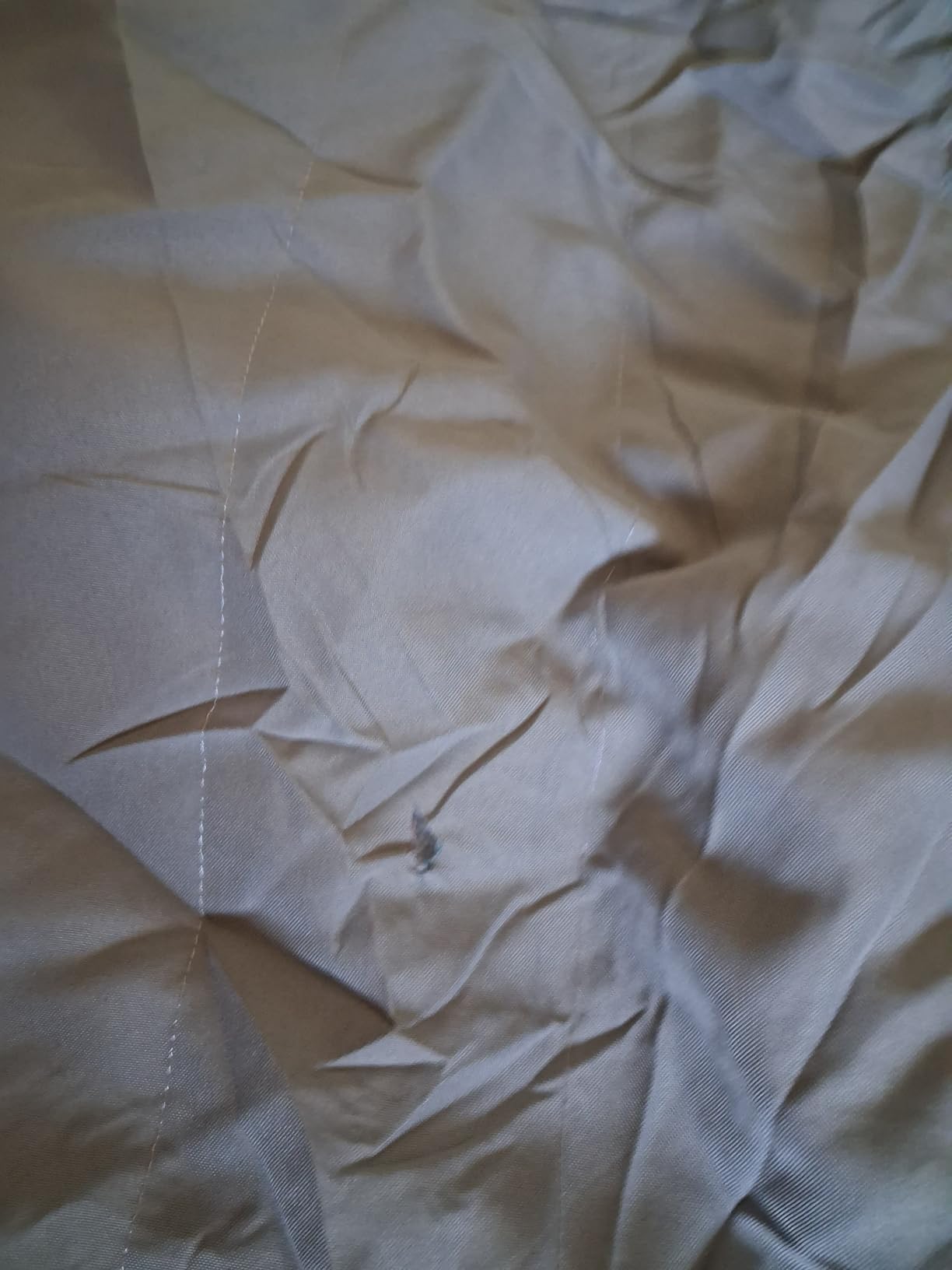 Promo Linge Draps Housse clic-clac matelassée anthracite