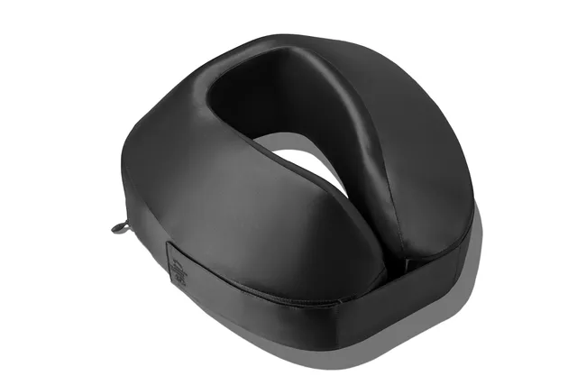 Slip Jet Setter oreiller de voyage soie noir