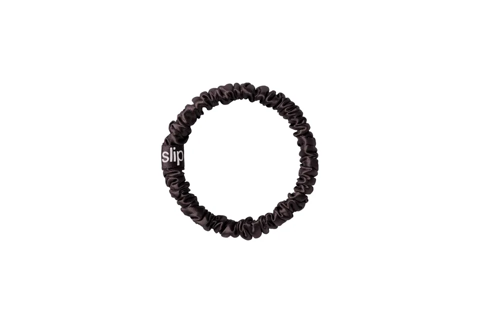 Slip Skinny Scrunchies chouchou noir x1 soie