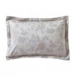Lingorama Sakura drap plat 180x290 argenté satin coton