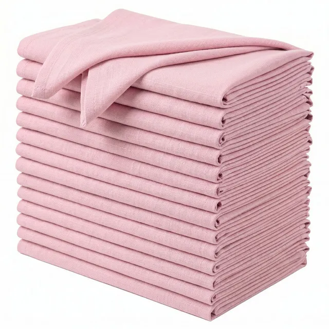 Utopia Bedding Napkin serviette table rose lot 12 18 inch