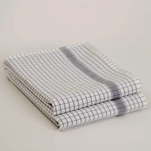 Gaufrex torchon coton carreaux 50x70 lot de 3