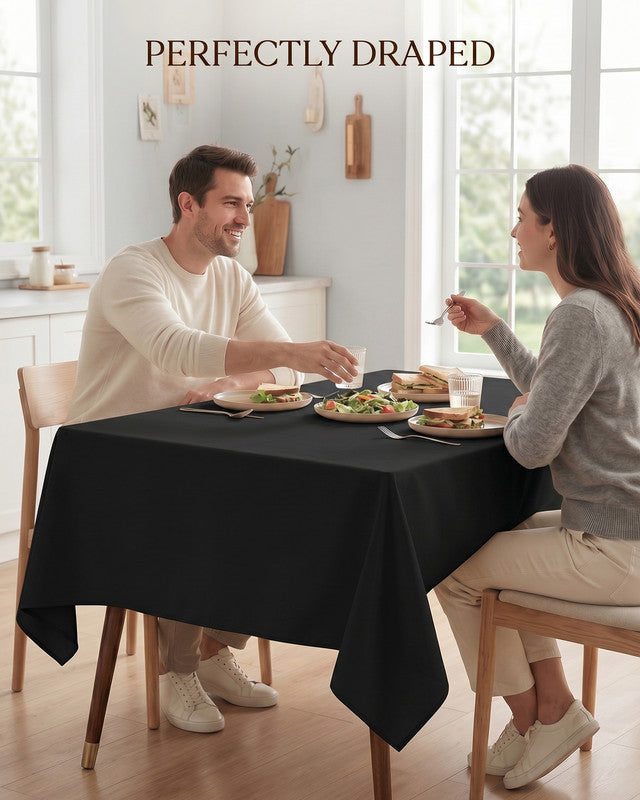 Utopia Bedding Table Linen nappe polyester blanc 60x84