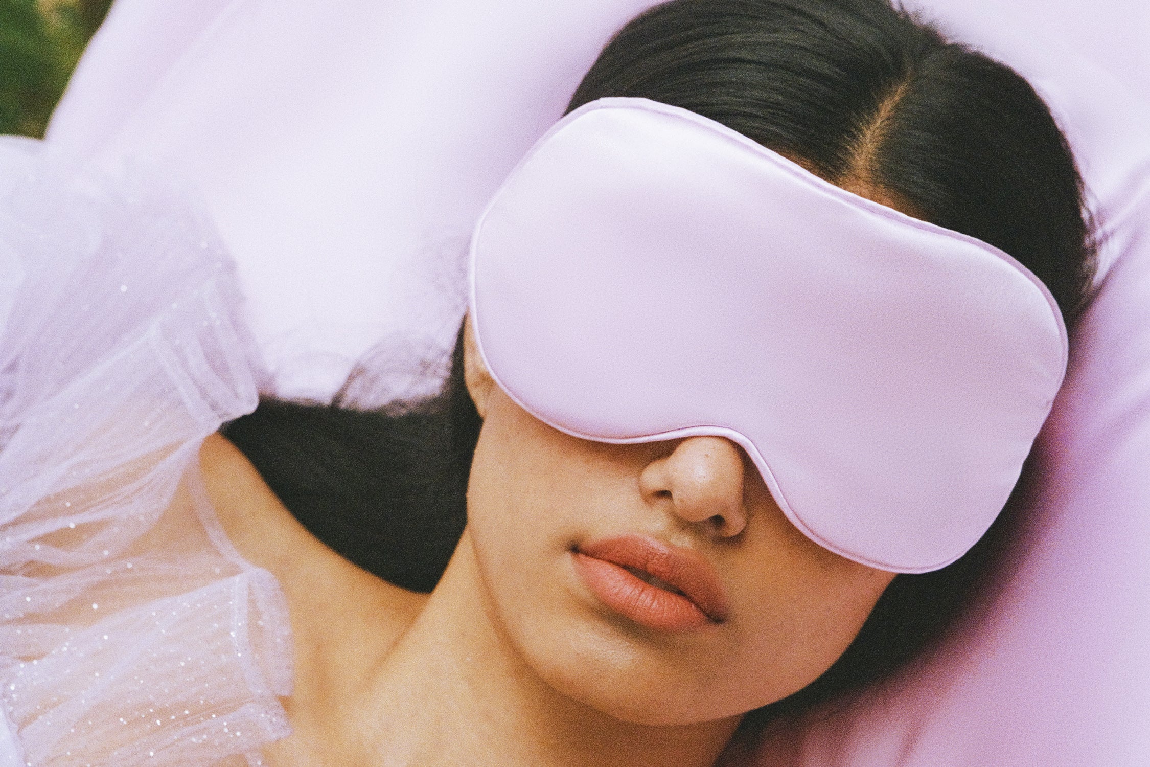 Slip Contour Sleep Mask masque nuit wildflower cils