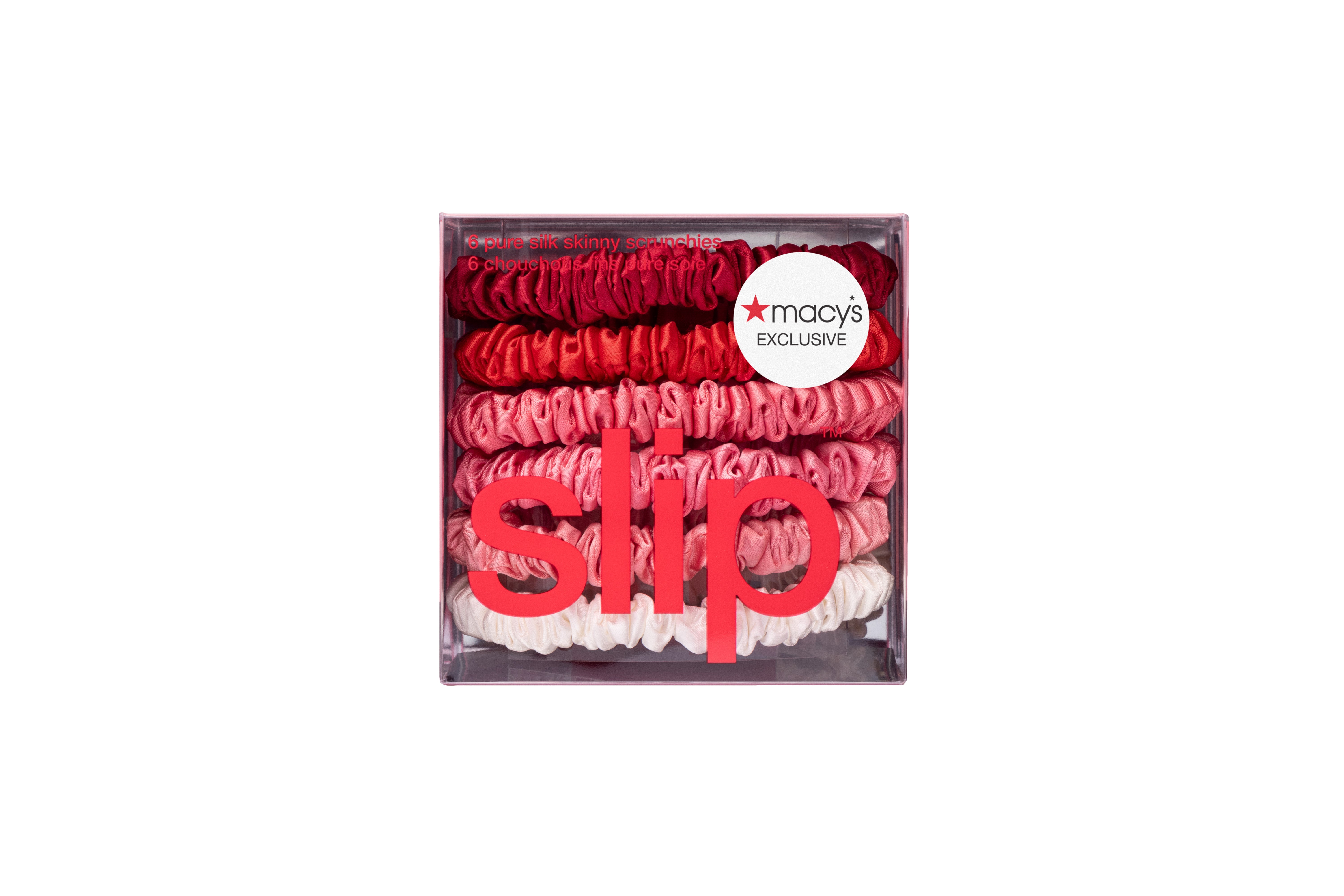 Slip Skinny Scrunchies chouchou soie strawberry sundae 6