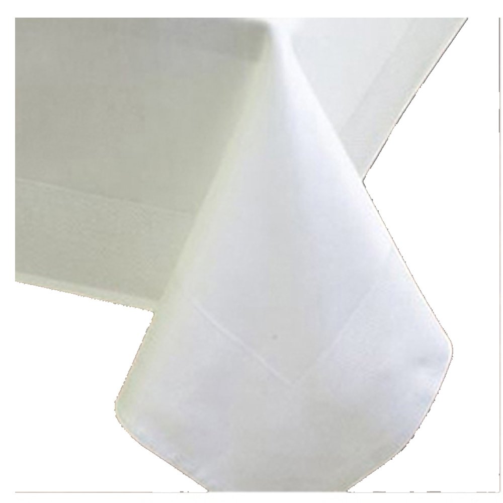 Texpot Deco Home nappe coton blanc 100x140 cm damassée