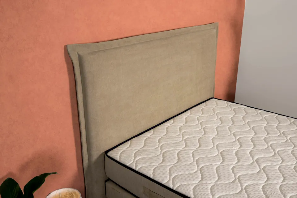 Abadie Balata tête de lit tissu 120 cm housse amovible