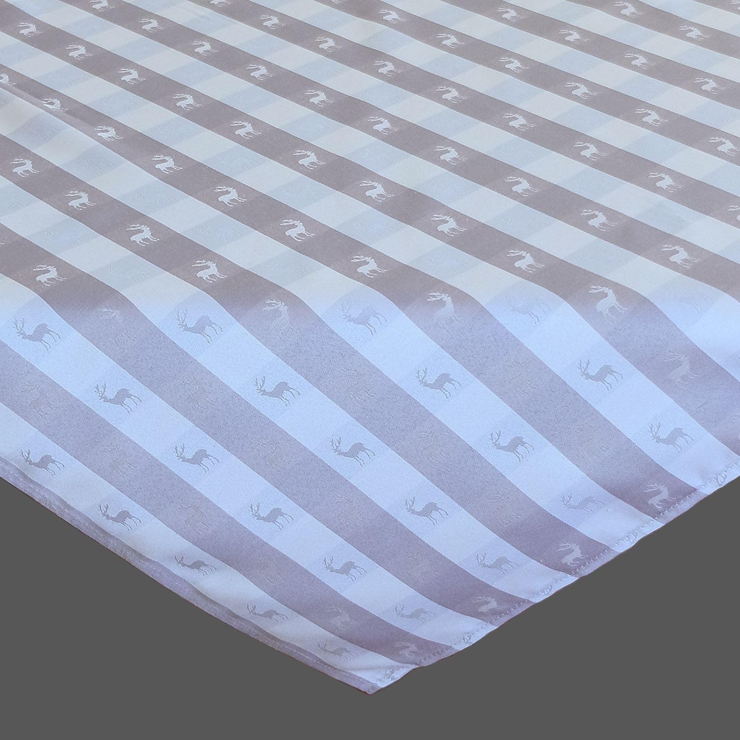 TEXPOT Tischdecken nappe 110x110 cerf rouge polyester
