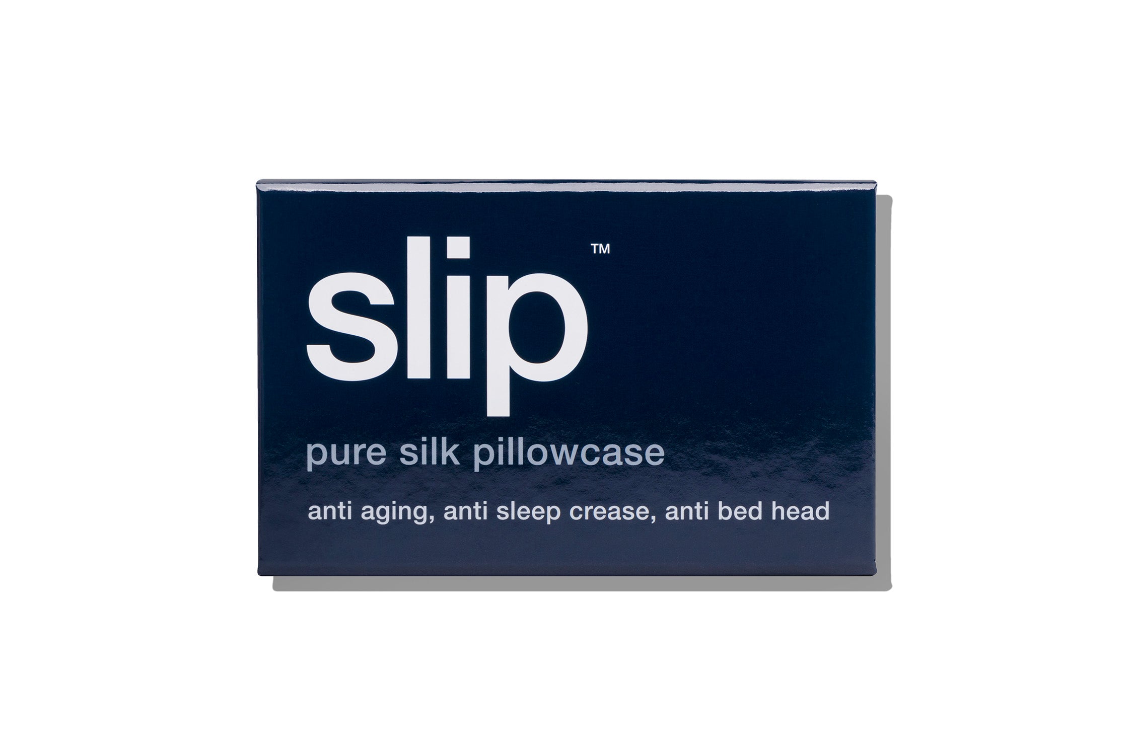 Slip Queen Zippered Pillowcase taie d’oreiller navy 51x76