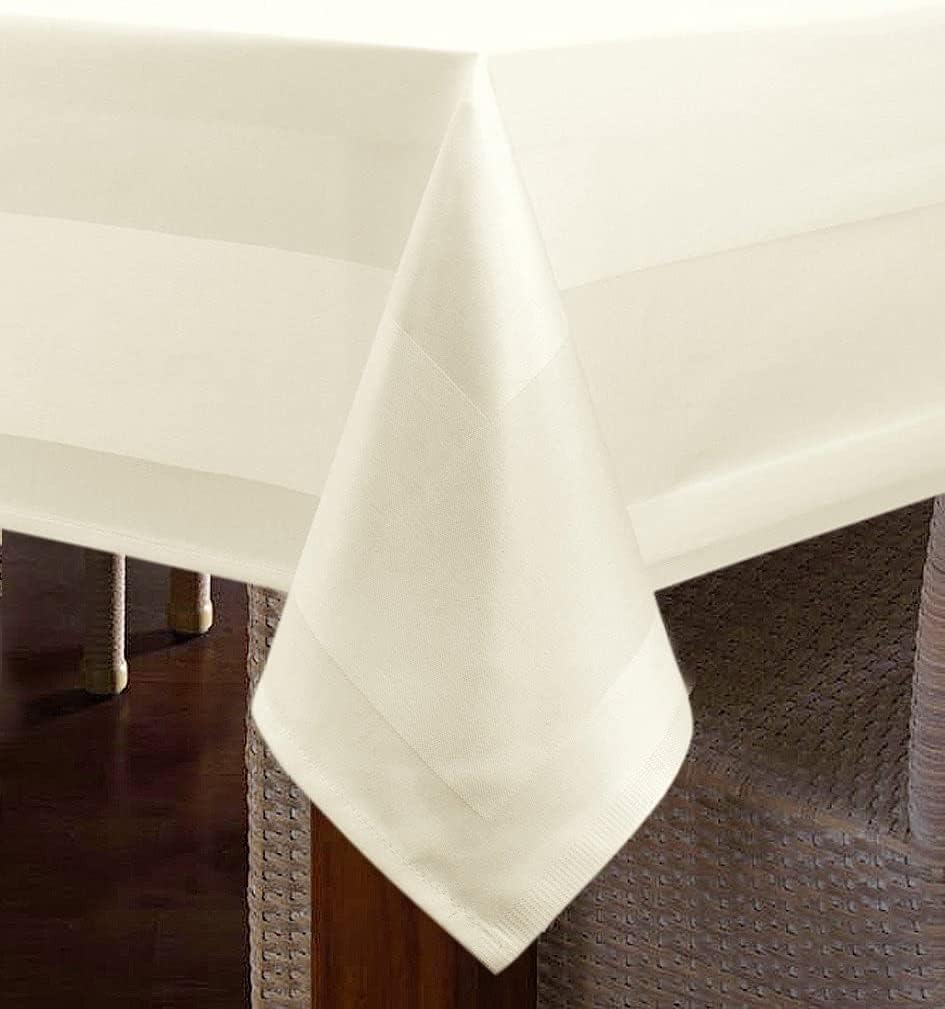 Texpot Tischdecken Nappe 80x80 cm Champagne Coton