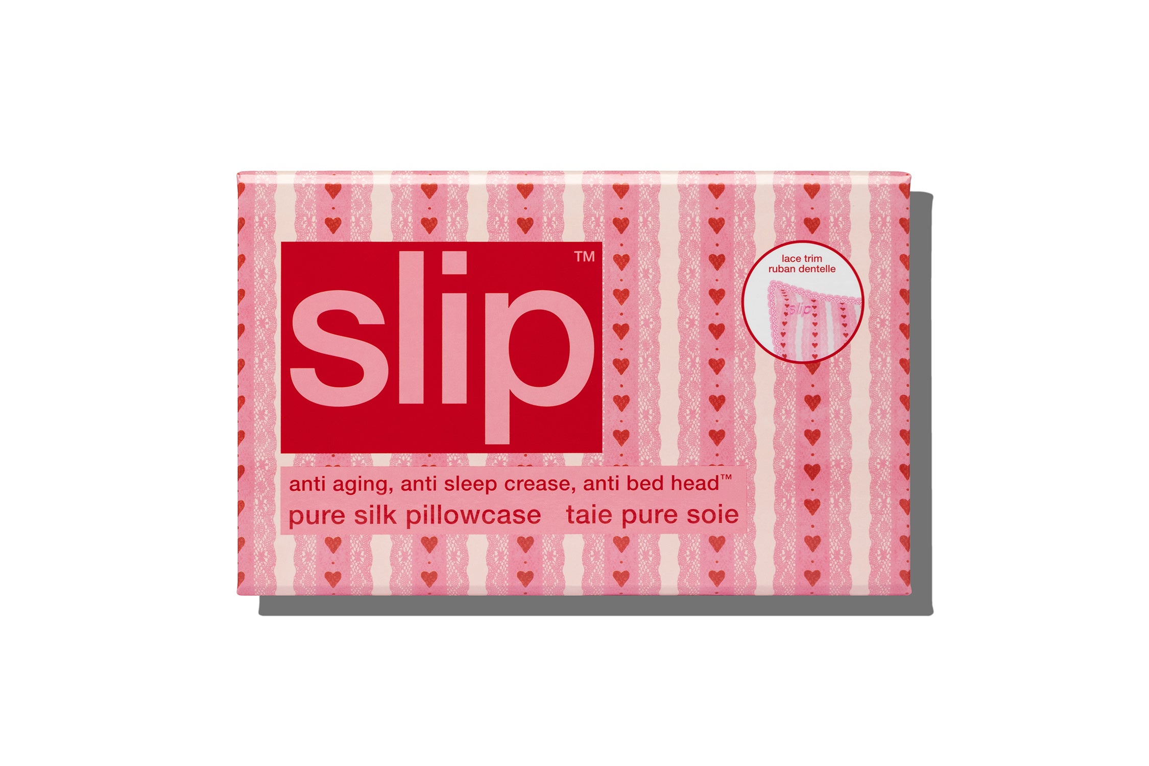 Slip Queen Taie oreiller soie Sweetie 51x76 zip