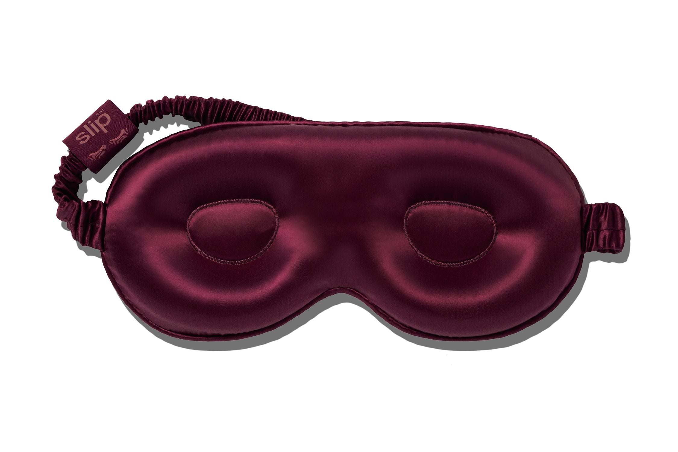 Slip Contour Sleep Mask masque de nuit soie Crimson rouge