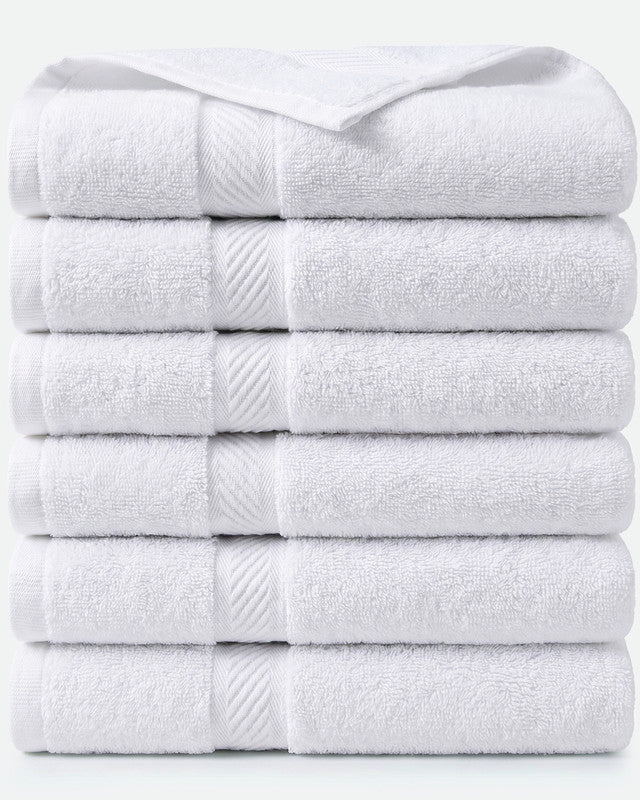 Utopia Bedding Towels serviette bain coton gris lot 6