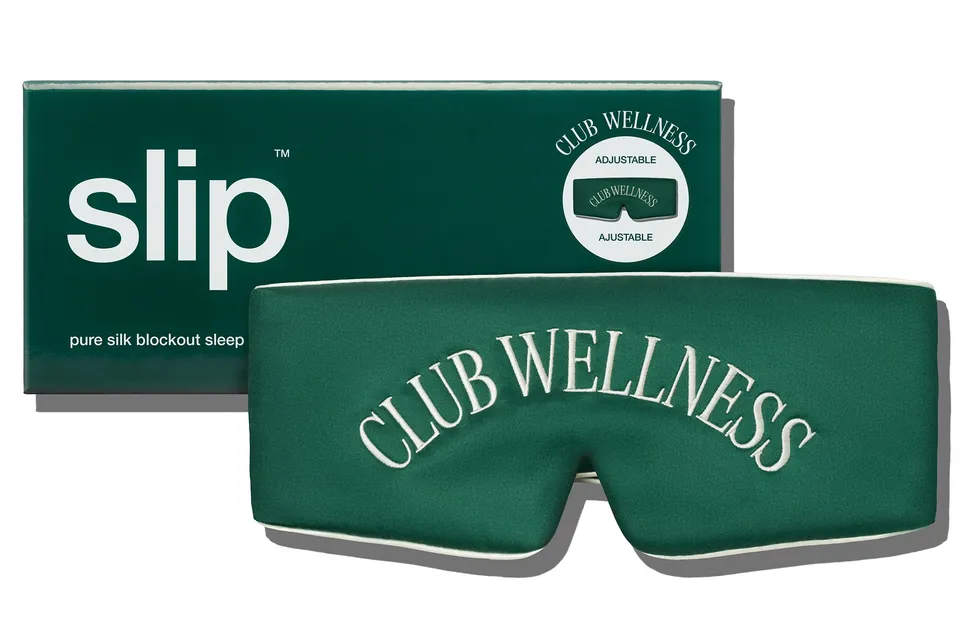 Slip Blockout Sleep Mask masque de nuit soie club wellness