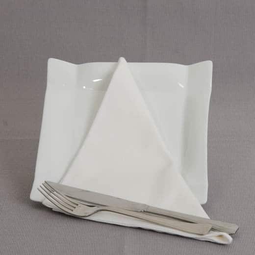 Coucke Cuisine Serviette de table 45x45 pur coton unie