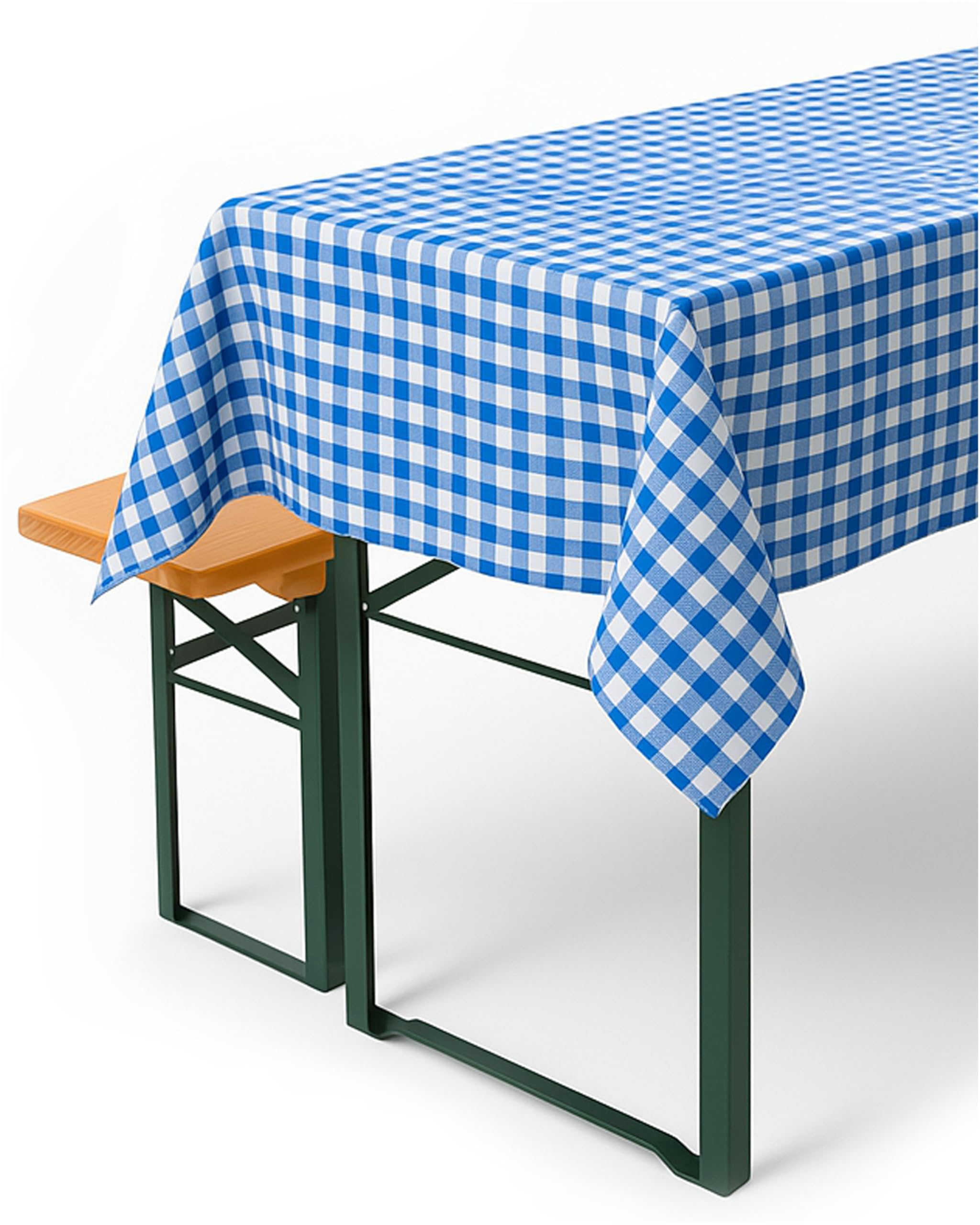 Texpot Servietten lot 6 serviettes 30x30 cm bleu blanc coton