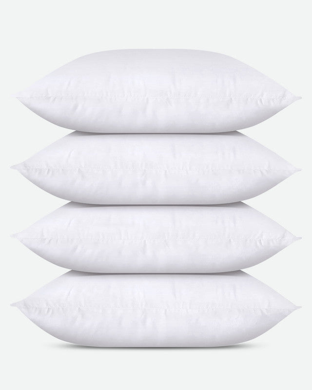 Utopia Bedding Pillows Insert coussin blanc 12x12 lot 4