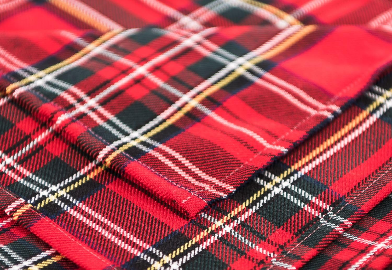 TEXPOT Kissenhüllen housse coussin 80x80 cm tartan écossais
