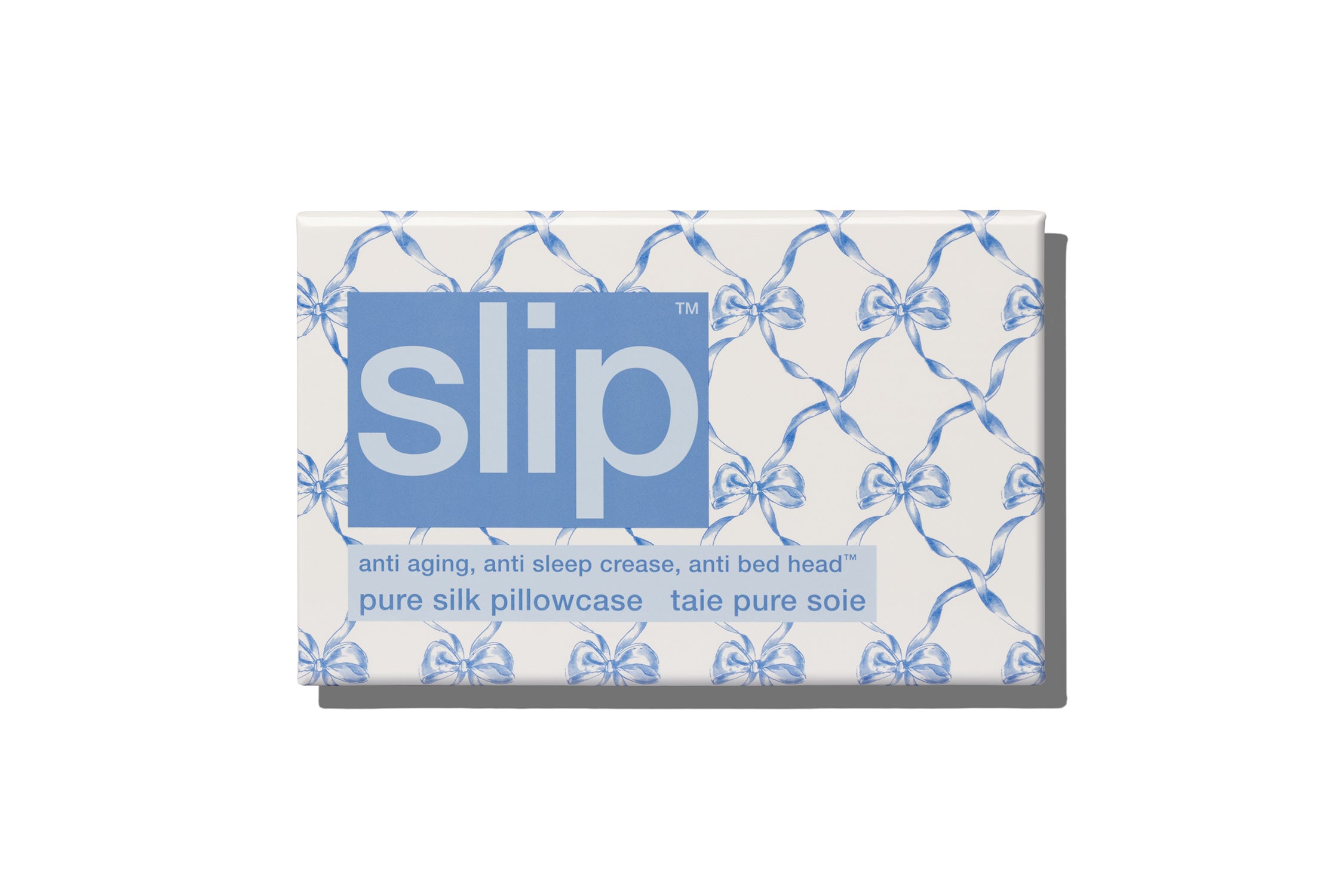 Slip Bowie Queen Zippered taie d'oreiller soie 51x76