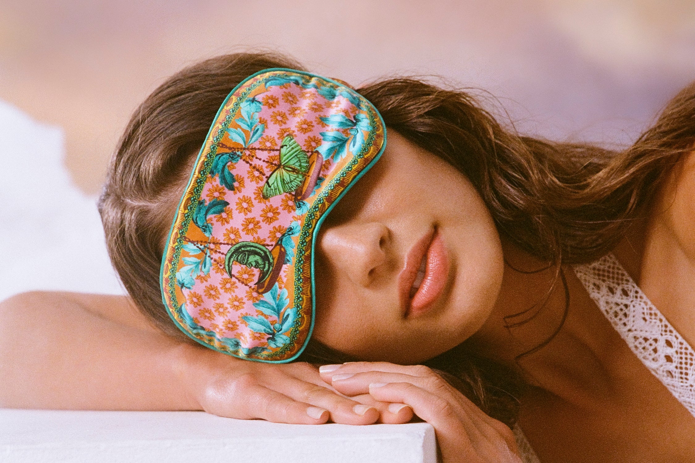 Slip Sleep Mask masque de nuit soie Libra Balance