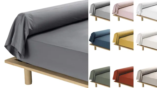 Promo Linge Taies de Traversin percale 85x185 taie anthracite