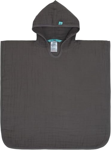 Promo Linge Poncho Bain Mousseline Terracotta 60x87 cm