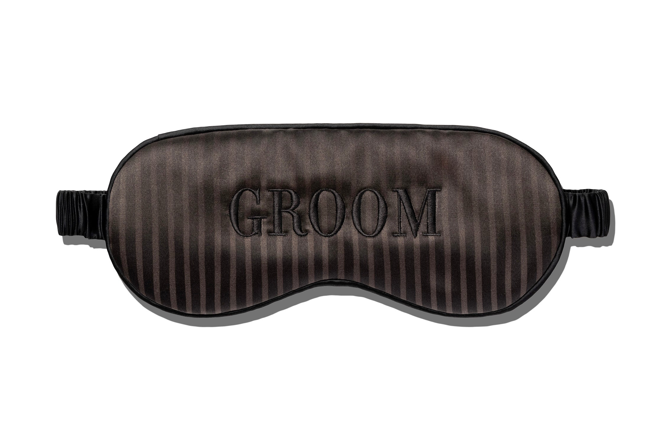 Slip Sleep Mask masque de nuit soie Groom noir