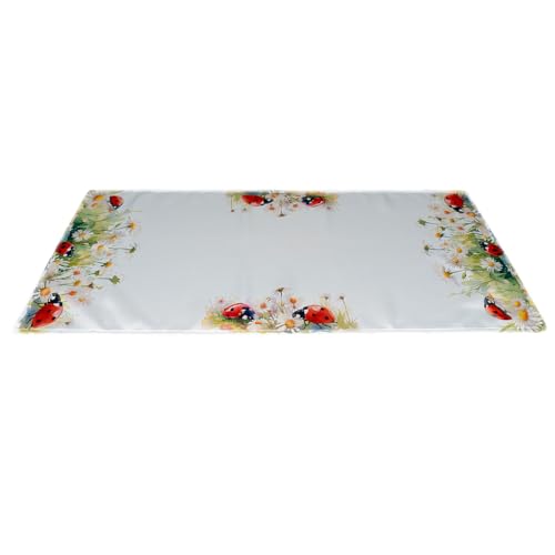 Texpot Tischläufer chemin de table coccinelles 40x110 cm