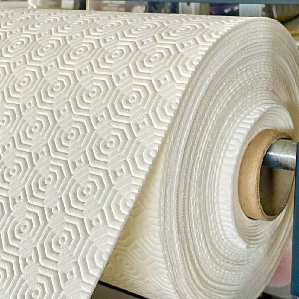 PROMO LINGE Bulgomme Sous-nappe PVC blanc 100x140cm