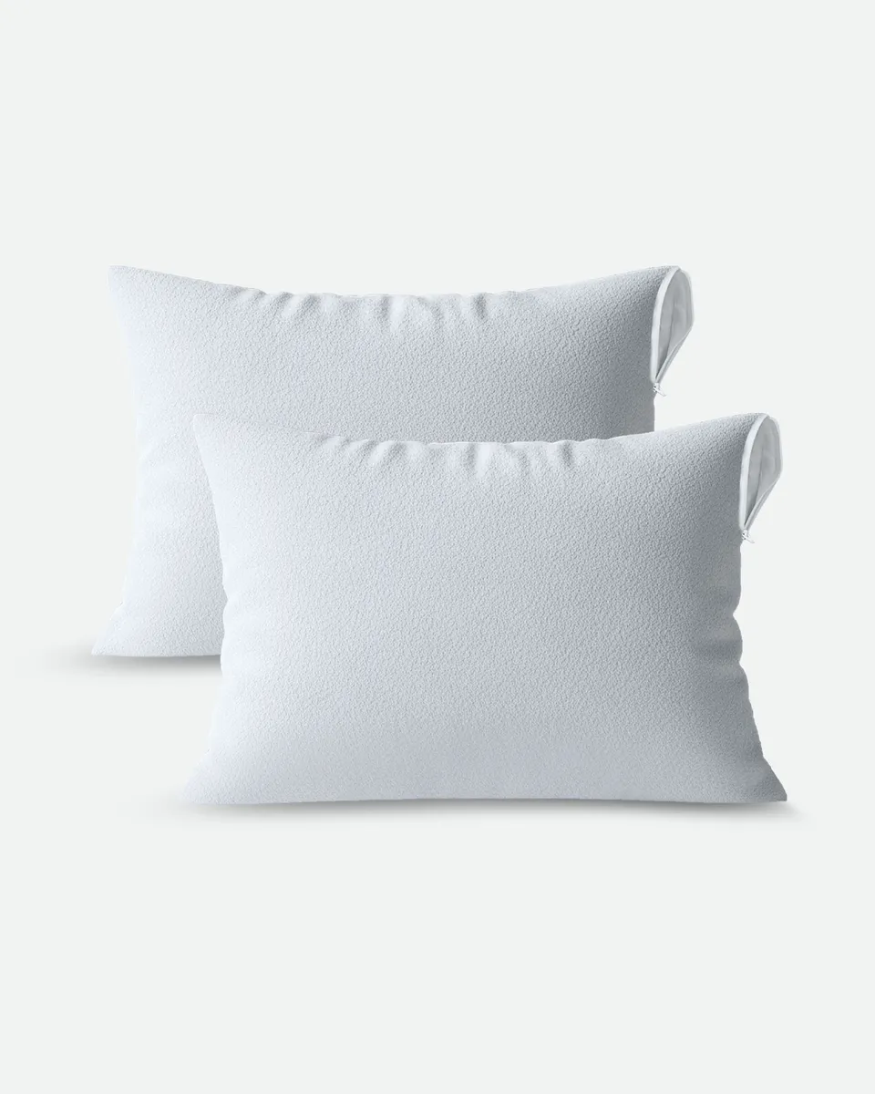 Utopia Bedding Pillows protège-oreiller imperméable Standard blanc