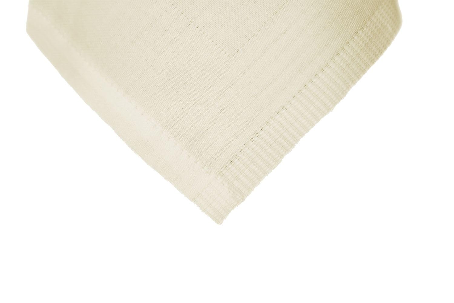 Texpot Tischdecken Nappe 80x80 cm Champagne Coton