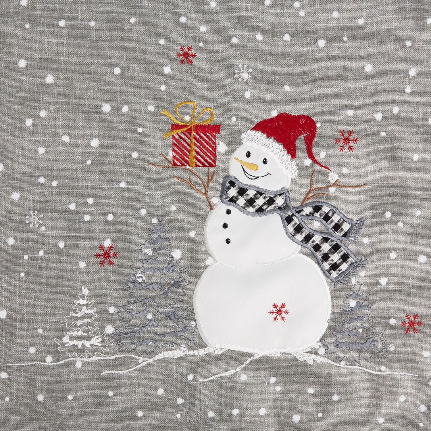 TEXPOT Tischläufer chemin de table Noël gris 40x85 cm