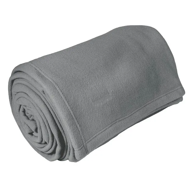 Toison d'or couverture polaire polyester 240x300 350 g Taupe