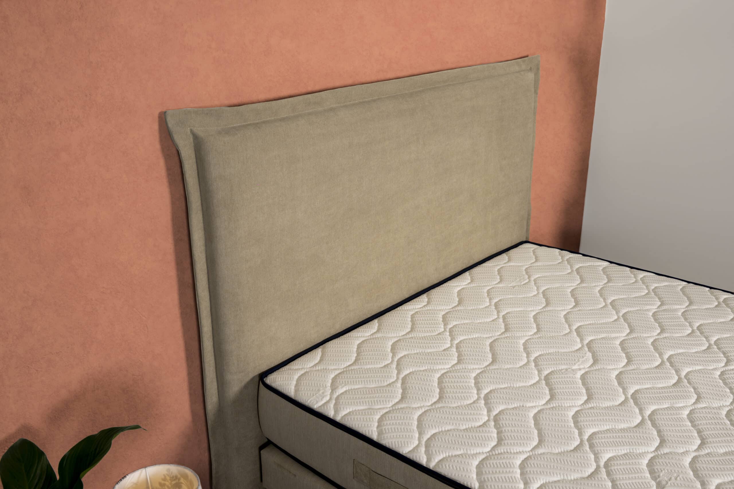 Abadie Balata tête de lit tissu 120 cm housse amovible