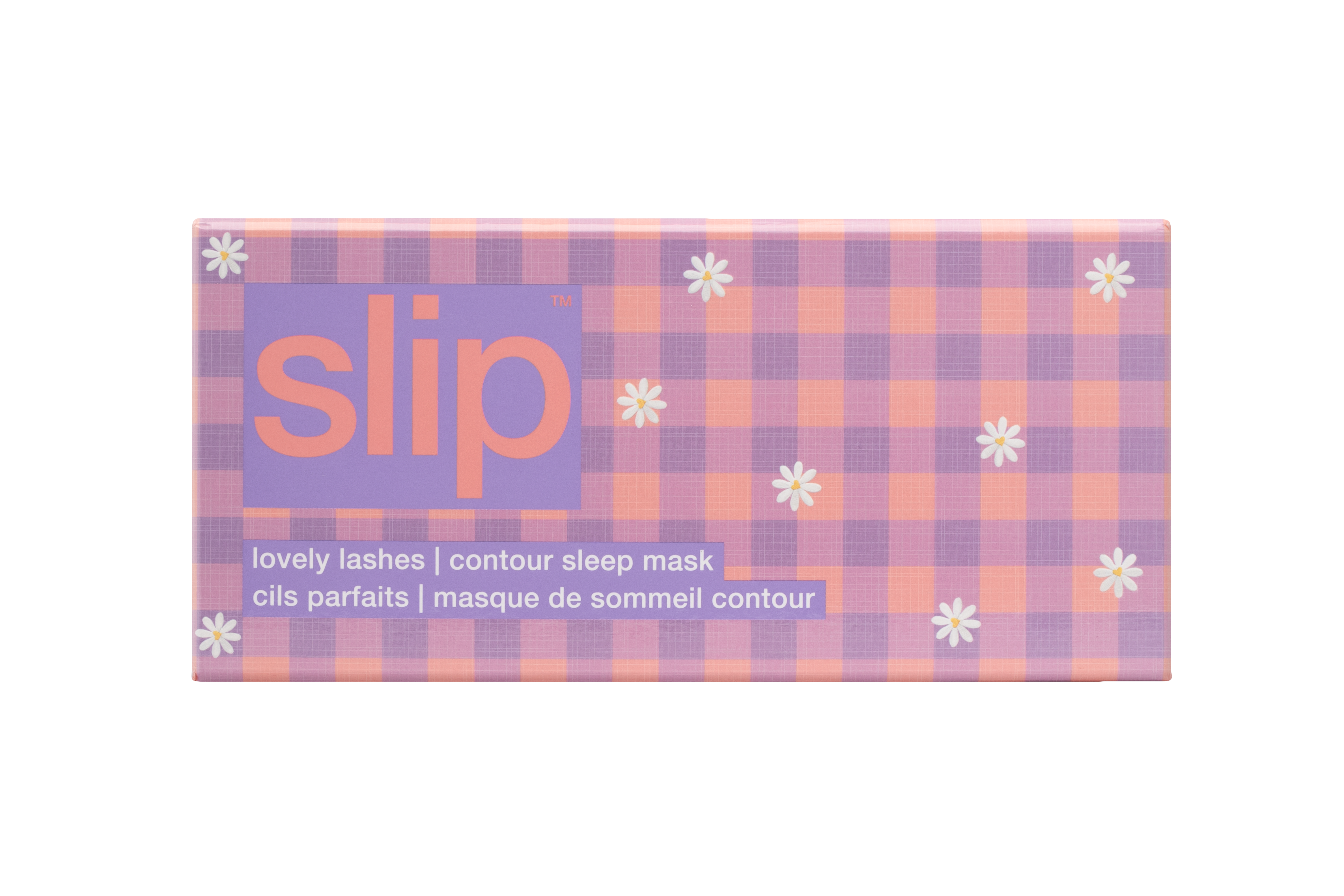 Slip Contour Sleep Mask masque nuit Posie soie brodé