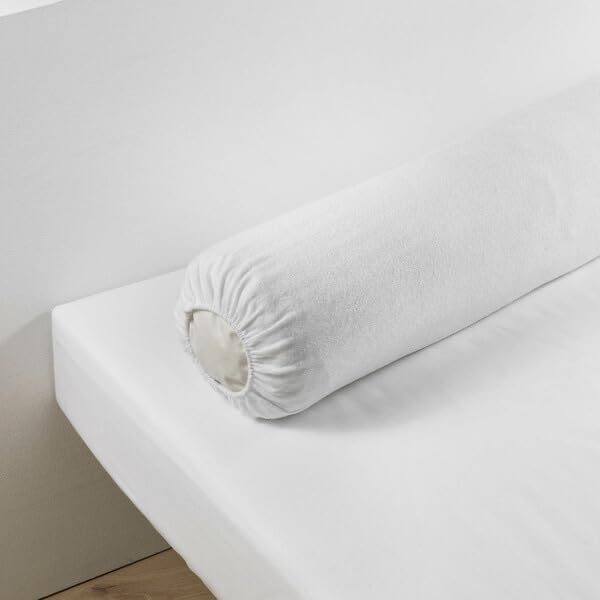 Promo Linge protège traversin 145x45 cm coton Oeko-Tex