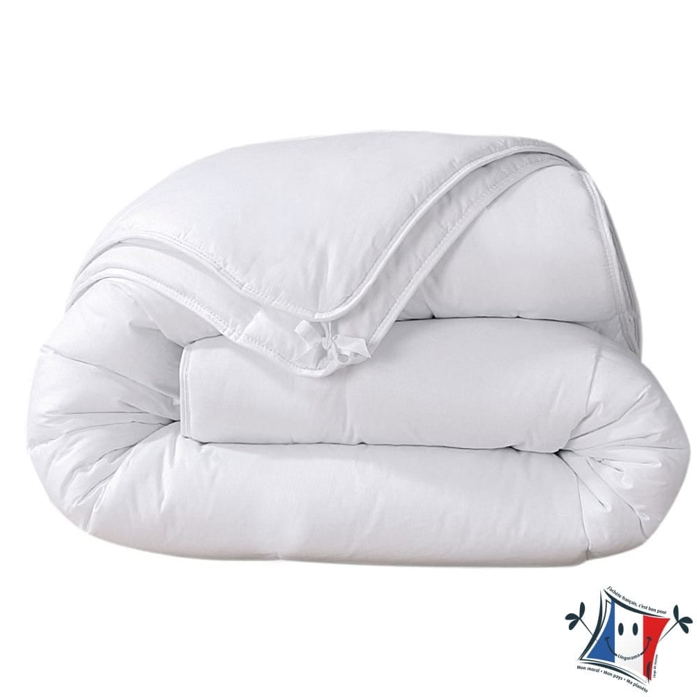 Lingorama couette 4 saisons 240x220 synthétique blanche