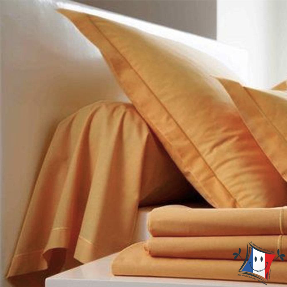 Lingorama Linge de lit Taie traversin 230 percale coton uni