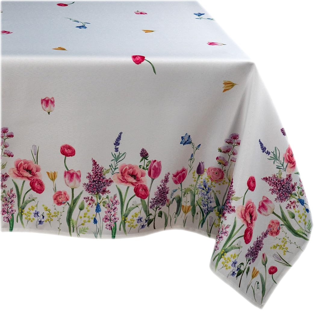 Texpot nappe ronde 150 cm prairie printanière polyester