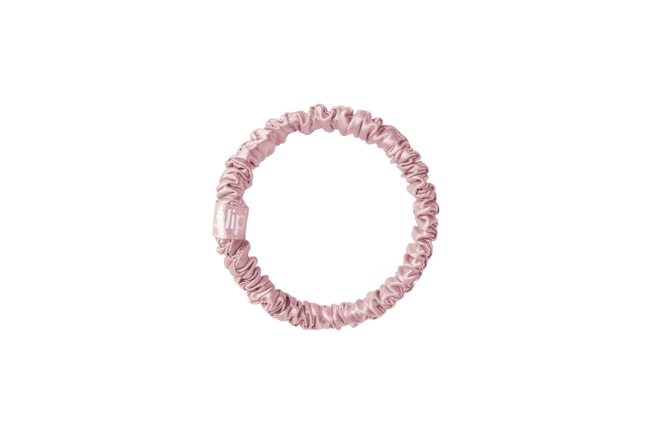 Slip Skinny Scrunchies chouchou soie Rose 1 pièce
