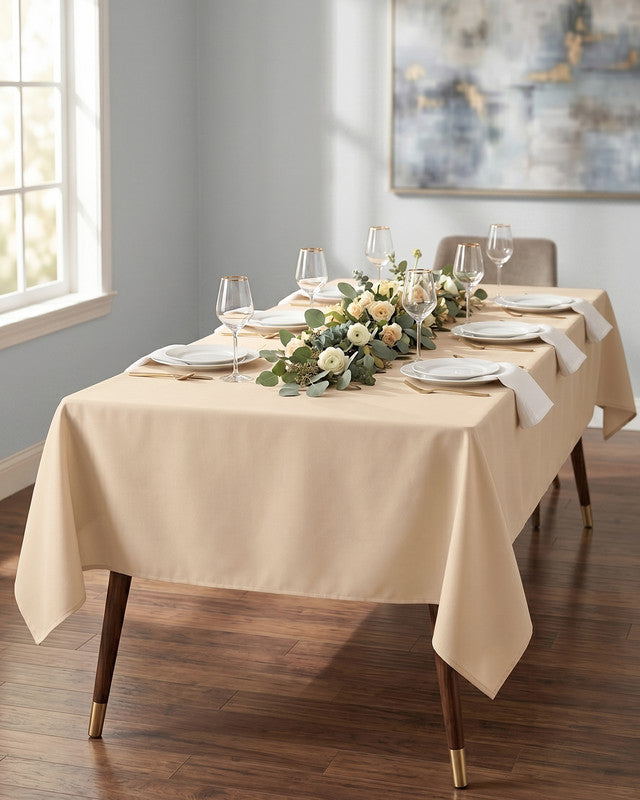 Utopia Bedding Table Linen nappe polyester blanc 60x84