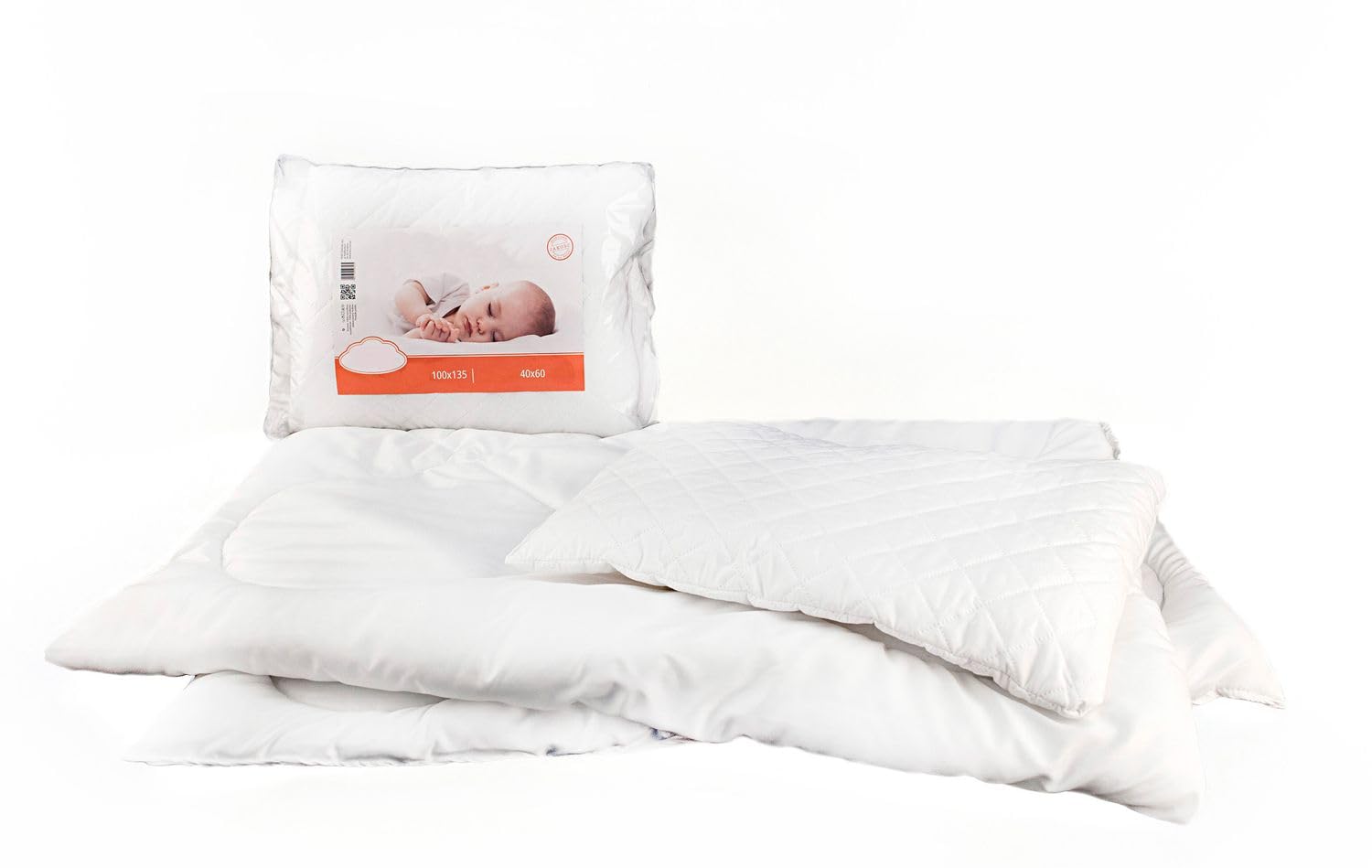 TEXPOT Kinderbettwäsche parure lit enfant blanc 100x135