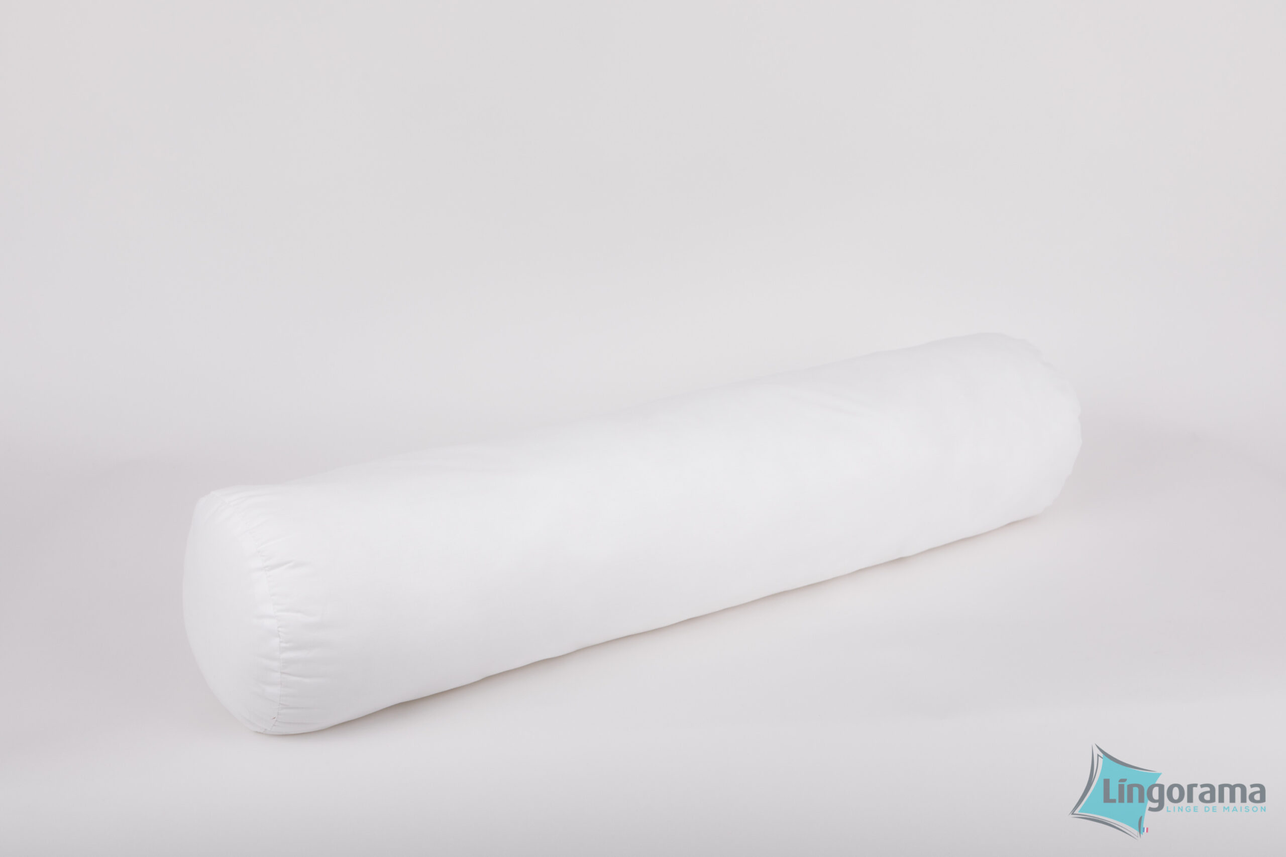 Lingorama Literie Traversin fibre percale Confort Médium 140 cm